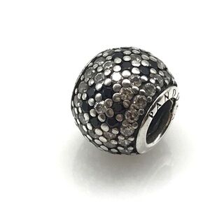 Pandora Retired Shimmering Blossom CZ Charm